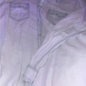 Light Blue Button-Up Shirt